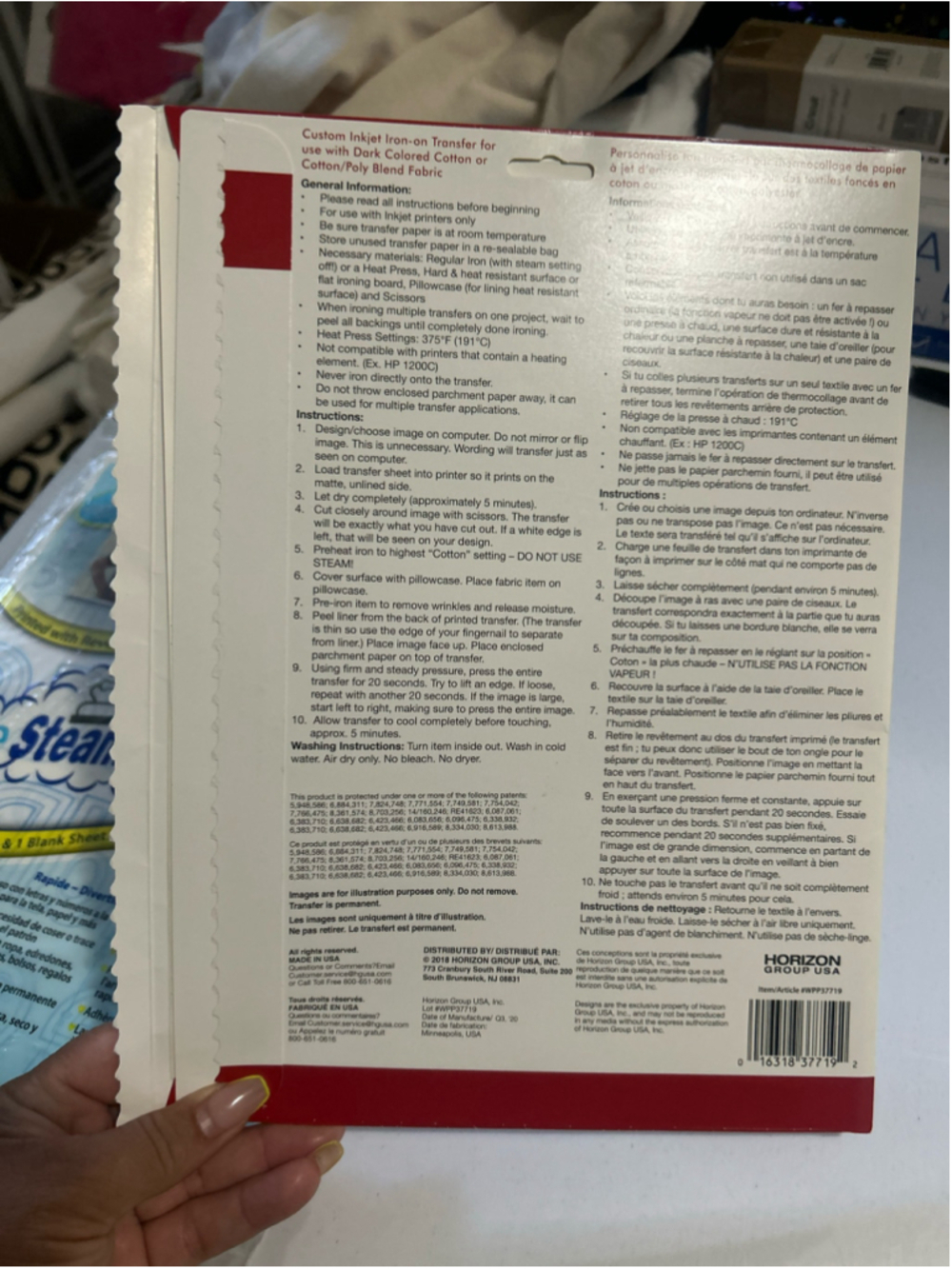 Fabric Transfer Paper Bundle - Picture 8 of 10